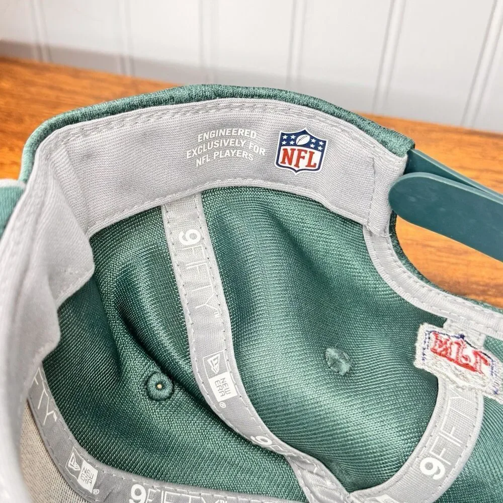 NWT 2018 PHILADELPHIA EAGLES FLEX FIT CAP HAT NEW ERA ON FIELD 950 SnapBack NFL